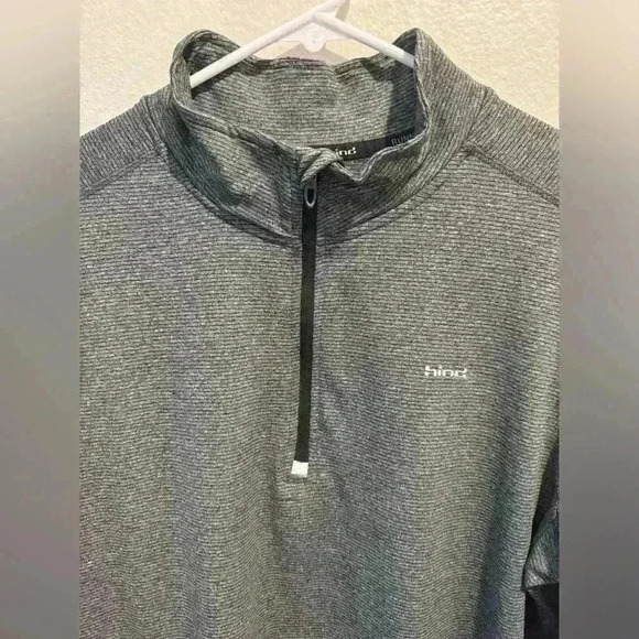 Hind Men’s Running Long Sleeve Grey Shirt Size M - Picture 3 of 8